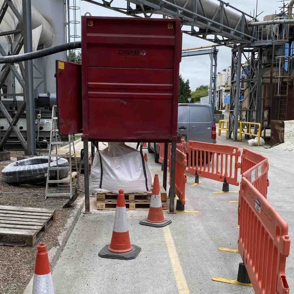 Industrial vaccum for ESP cleaning