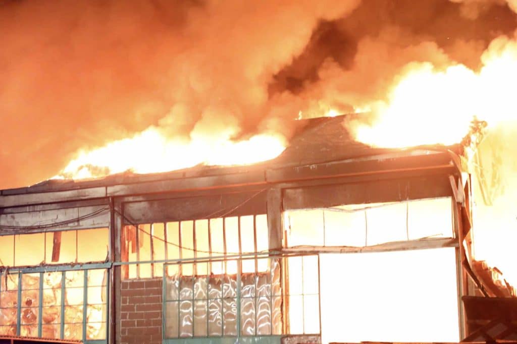 industrial fire damage cleaning