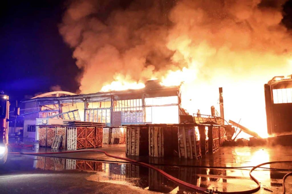 factory fire, industrial fire prevention cleaning services