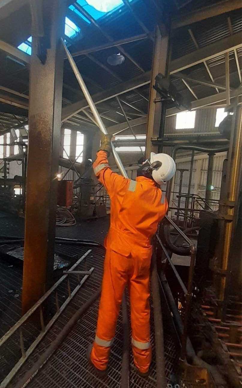 industrial cleaning using specialist high powered industrial vacuum equipment