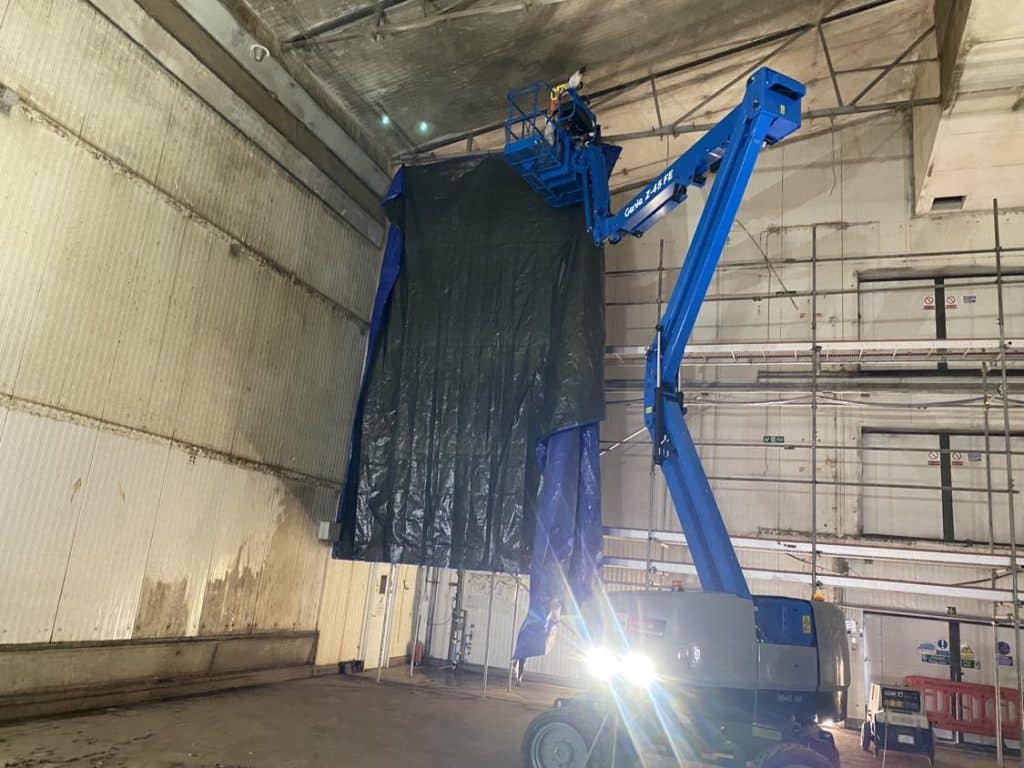 industrial warehouse cleaning; industrial cleaning for cdm projects