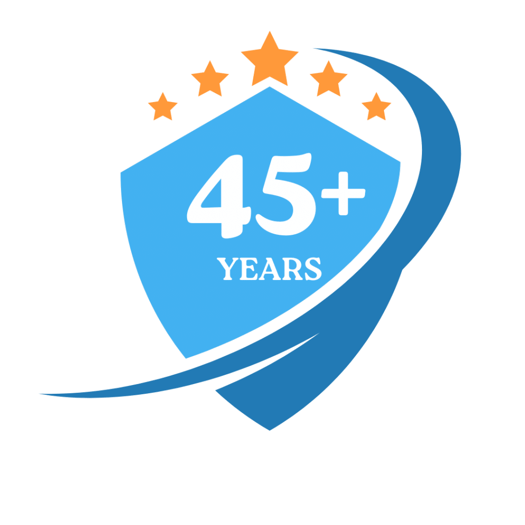 45+ years of experience in industrial cleaning and industrial painting